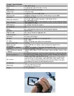 Preview for 2 page of Toshiba CAMILEO H30 Specifications