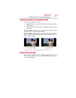 Preview for 21 page of Toshiba Camileo P100 User Manual