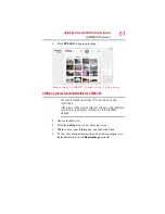 Preview for 61 page of Toshiba Camileo P100 User Manual