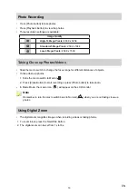 Preview for 16 page of Toshiba CAMILEO P20 User Manual