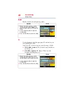 Preview for 44 page of Toshiba CAMILEO S20 User Manual