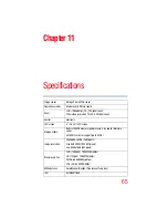 Preview for 65 page of Toshiba CAMILEO S20 User Manual