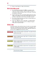 Preview for 4 page of Toshiba CAMILEO S30 User Manual