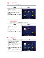 Preview for 32 page of Toshiba CAMILEO S30 User Manual