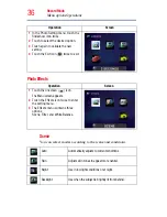 Preview for 36 page of Toshiba CAMILEO S30 User Manual