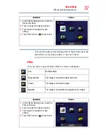 Preview for 37 page of Toshiba CAMILEO S30 User Manual