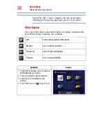 Preview for 38 page of Toshiba CAMILEO S30 User Manual