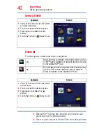 Preview for 40 page of Toshiba CAMILEO S30 User Manual