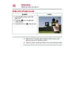 Preview for 46 page of Toshiba CAMILEO S30 User Manual