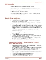 Preview for 3 page of Toshiba CAMILEO X-SPORTS User Manual