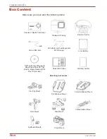 Preview for 8 page of Toshiba CAMILEO X-SPORTS User Manual