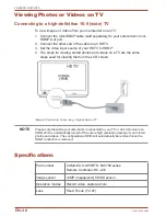 Preview for 30 page of Toshiba CAMILEO X-SPORTS User Manual