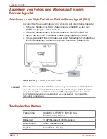 Preview for 94 page of Toshiba CAMILEO X-SPORTS User Manual