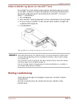 Preview for 105 page of Toshiba CAMILEO X-SPORTS User Manual