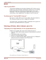 Preview for 124 page of Toshiba CAMILEO X-SPORTS User Manual