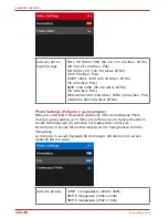 Preview for 242 page of Toshiba CAMILEO X-SPORTS User Manual