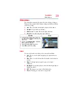 Предварительный просмотр 29 страницы Toshiba CAMILEO X100 User Manual