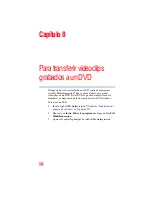 Предварительный просмотр 125 страницы Toshiba CAMILEO X100 User Manual