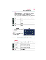 Предварительный просмотр 39 страницы Toshiba Camileo X400 Series User Manual