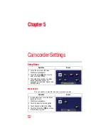 Предварительный просмотр 52 страницы Toshiba Camileo X400 Series User Manual