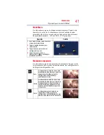 Предварительный просмотр 115 страницы Toshiba Camileo X400 Series User Manual