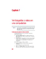 Предварительный просмотр 134 страницы Toshiba Camileo X400 Series User Manual