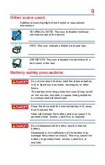 Preview for 9 page of Toshiba Canvio AeroCast HDTU110XKWC1 User Manual