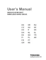 Toshiba Canvio AeroCast User Manual preview