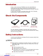 Preview for 3 page of Toshiba Canvio Slim User Manual