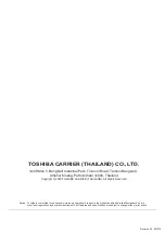 Предварительный просмотр 26 страницы Toshiba Carrier MMU-AP0074HPUL Engineering Data Book