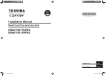 Preview for 1 page of Toshiba Carrier RBM-Y0611F4PUL Installation Manual