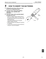 Предварительный просмотр 13 страницы Toshiba Carrier TCB-AX21UL Owner'S Manual