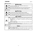 Preview for 3 page of Toshiba CC-Link CCL003Z Function Manual