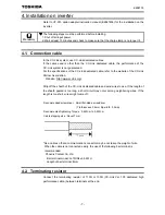 Preview for 8 page of Toshiba CC-Link CCL003Z Function Manual