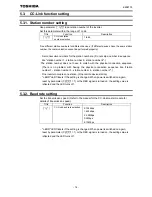 Preview for 15 page of Toshiba CC-Link CCL003Z Function Manual