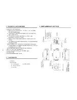 Предварительный просмотр 4 страницы Toshiba CCD Color Camera IK-645A Product Manual