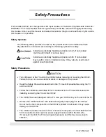 Предварительный просмотр 5 страницы Toshiba CD332 User Manual