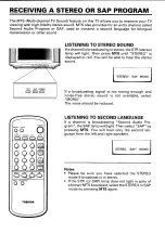 Preview for 18 page of Toshiba CE20D10 Owner'S Manual