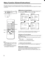 Предварительный просмотр 8 страницы Toshiba CE20E10 Owner'S Manual