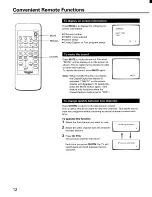 Предварительный просмотр 12 страницы Toshiba CE20E10 Owner'S Manual