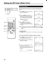 Preview for 18 page of Toshiba CE20E10 Owner'S Manual