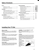 Предварительный просмотр 3 страницы Toshiba CE20F10 Owner'S Manual