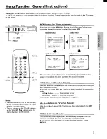 Preview for 7 page of Toshiba CE20F10 Owner'S Manual