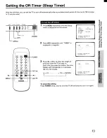 Preview for 13 page of Toshiba CE20F10 Owner'S Manual