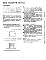 Preview for 11 page of Toshiba CE27C15 Owner'S Manual