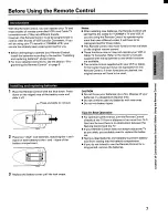 Preview for 7 page of Toshiba CE27E15 Owner'S Manual