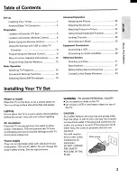 Preview for 3 page of Toshiba CE27F15 Owner'S Manual