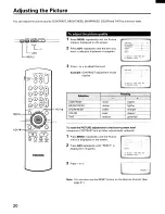 Preview for 20 page of Toshiba CE27F15 Owner'S Manual