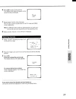 Preview for 27 page of Toshiba CE27F15 Owner'S Manual