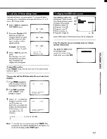 Preview for 17 page of Toshiba CE27G15 Owner'S Manual